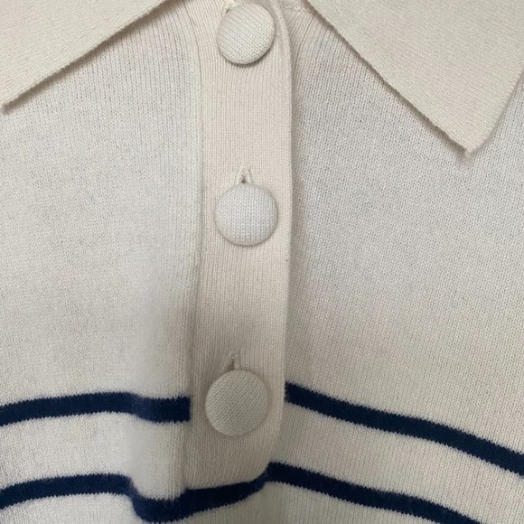 & Other Stories striped polo knit - Picture 4 of 6
